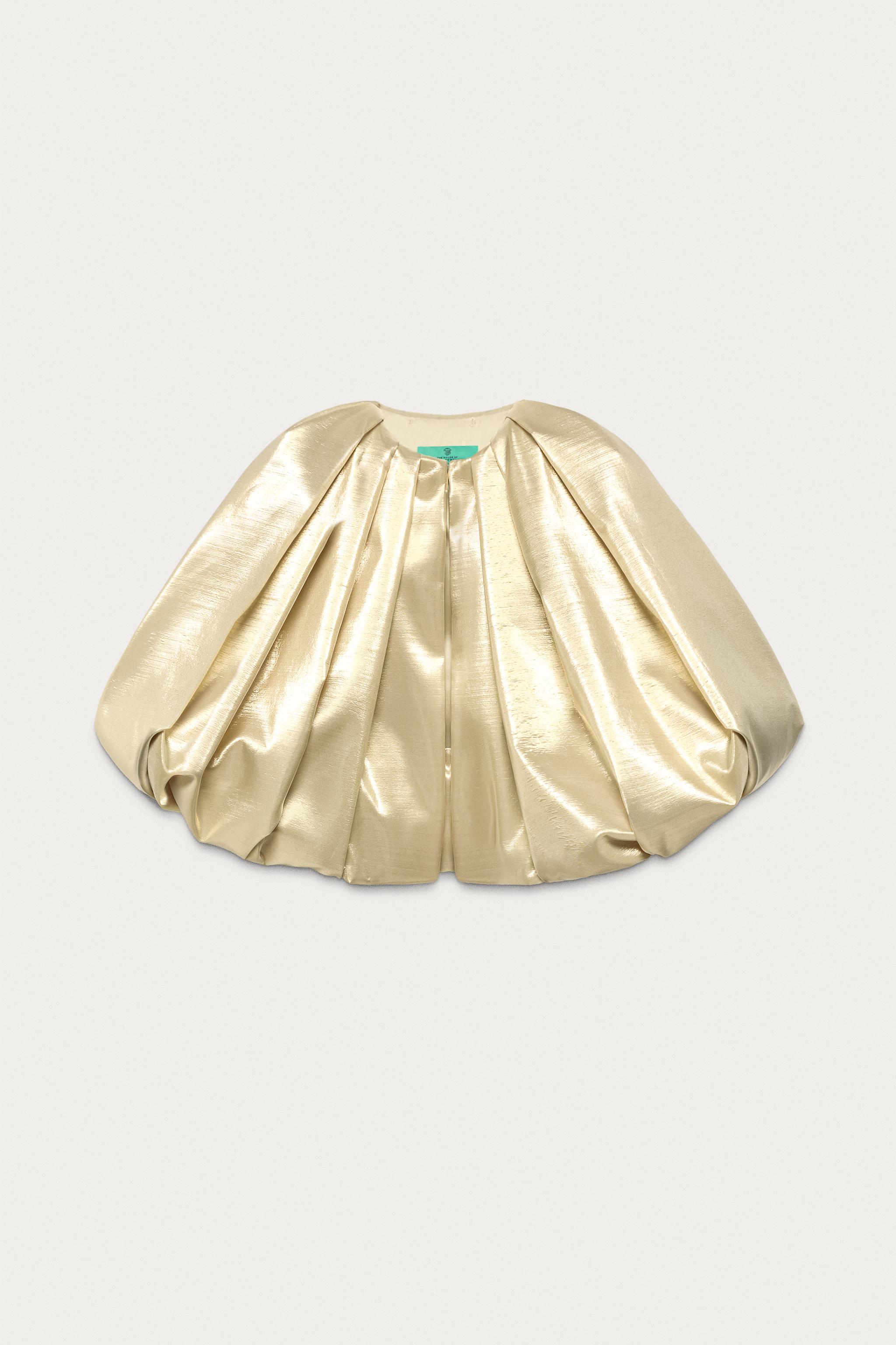 MARISA BERENSON X ZARA VOLUME JACKET